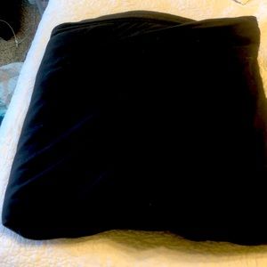 Full Size Black Fleece Weighted Blanket